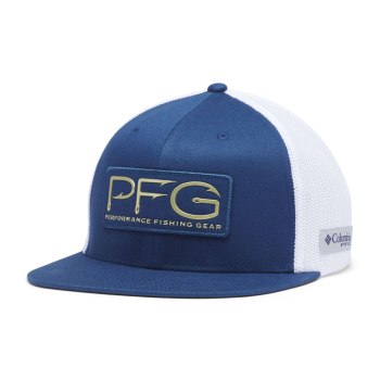 Pánské Kšiltovky Columbia PFG Mesh Flat Brim Ball Tmavě Šedé DBOXGL831